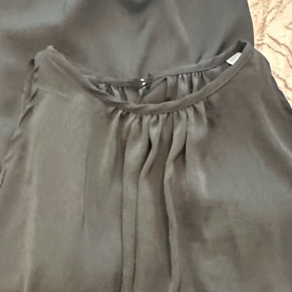 Classic Black Smocked-Waist Midi Dress - Picture 3 of 8